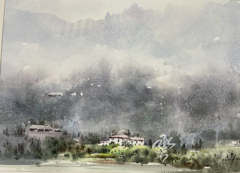 阴雨连绵  76x56cm   2020